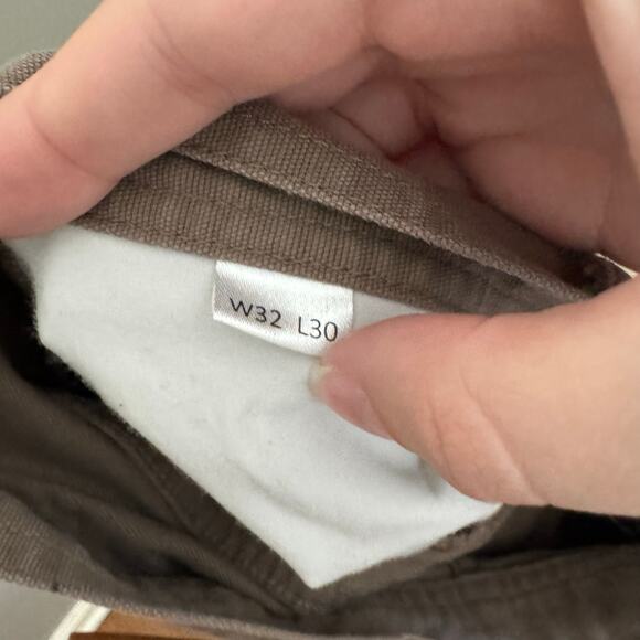 GENTEAL Brown Chino Pants Size 32x30 Casual comfort everyday - Picture 6 of 7